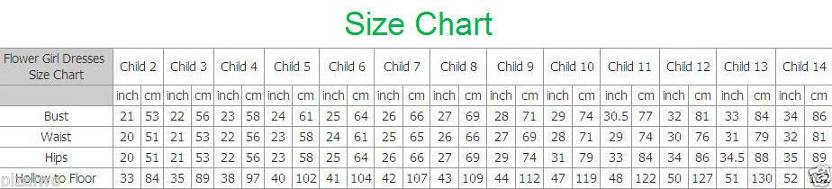 Flower Girl Dress Kids Formal Pageant Ball Party Prom Birthday Gown custom Color - Image 4 of 4