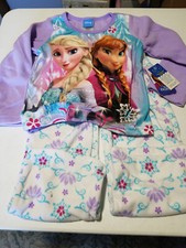 NWT Disney Elsa Anna 2pc. Pajama Set Sz. S Girls