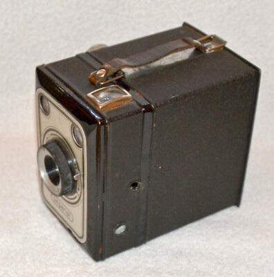Photographica,Imperial Box, Braunoptik Boxkamera 6 x9 vintage camera 