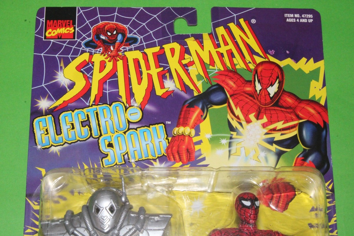 1997 Spider-Man Animated Series ELECTRO-SPARK SHOCK ACTION
