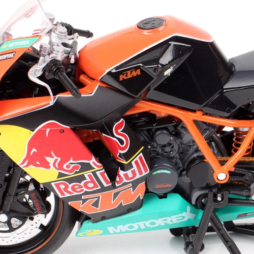 Modellino moto pressofuso 1:12 Automaxx KTM RC8R 1190 2011 #45 Martin Bauer - Foto 13 di 14