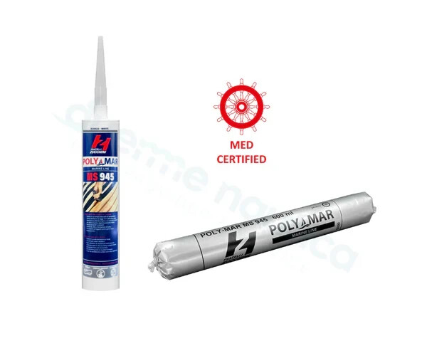 ZUCCHINI MS945 POLYMAR (EX CAULKING) NERO CARTUCCIA DA 290 ml