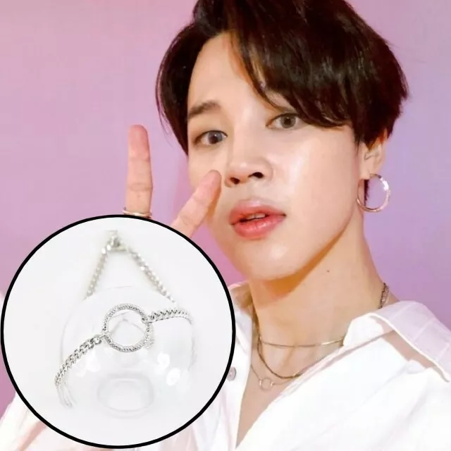 Bts Silver Necklace Bts Jewelry Kpop Jewelry K-pop Merchandise Bts