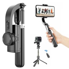 Handheld Selfie Stick With Gimbal Stabilizer Portable Tripod Smartphone Holder
