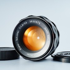 EX 5 PENTAX Super Takumar 55mm F/1.8 Standard MF Lens From JAPAN
