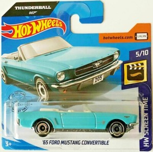 hot wheels 007 mustang