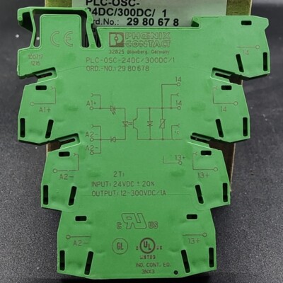 1PC Phoenix PLC-OSC-24DC-300DC-1 2980678 24VDC Relay Scoket