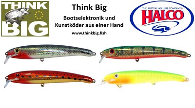   Halco Laser Pro 120, Länge 12cm, Gewicht 20g, Wobbler, Top zum Schleppangeln  