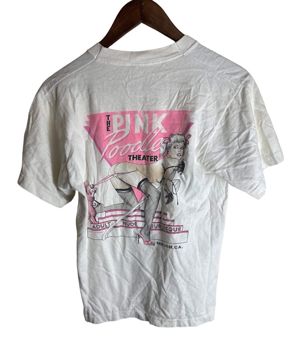 サブカル太郎　PINK POODLE THEATER Tシャツ 90's サブカル太郎様専用 PINK POODLE THEATER Tシャツ 90's - メルカリ
