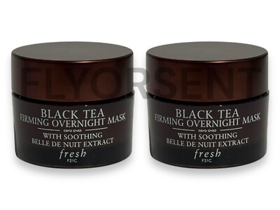 PACK OF 2 Fresh - Black Tea Firming Overnight Mask - 1.0 Oz TOTAL