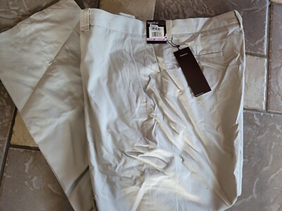 NEW PERRY ELLIS KHAKI PANTS 38X32