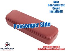 Ford F-250 F-350 King Ranch 2011-2014 - Cubierta de reposabrazos de cuero para puerta lateral de pasajero