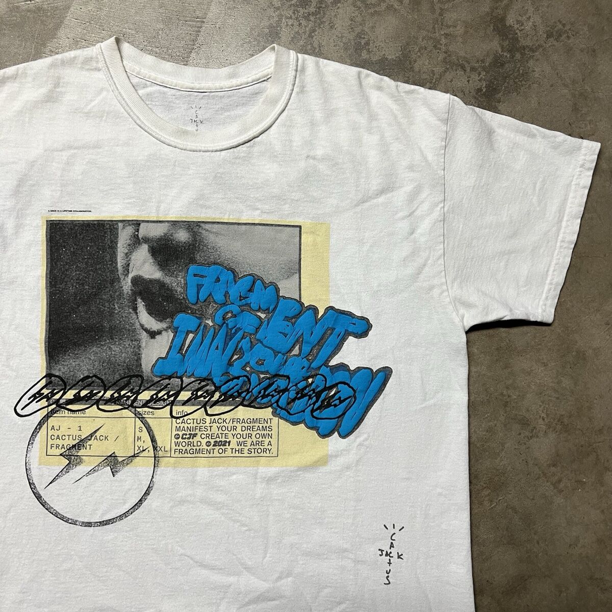 2021 Travis Scott Cactus Jack x Fragment Design Streetwear 2021 Travis Scott Cactus Jack x Fragment Design Streetwear