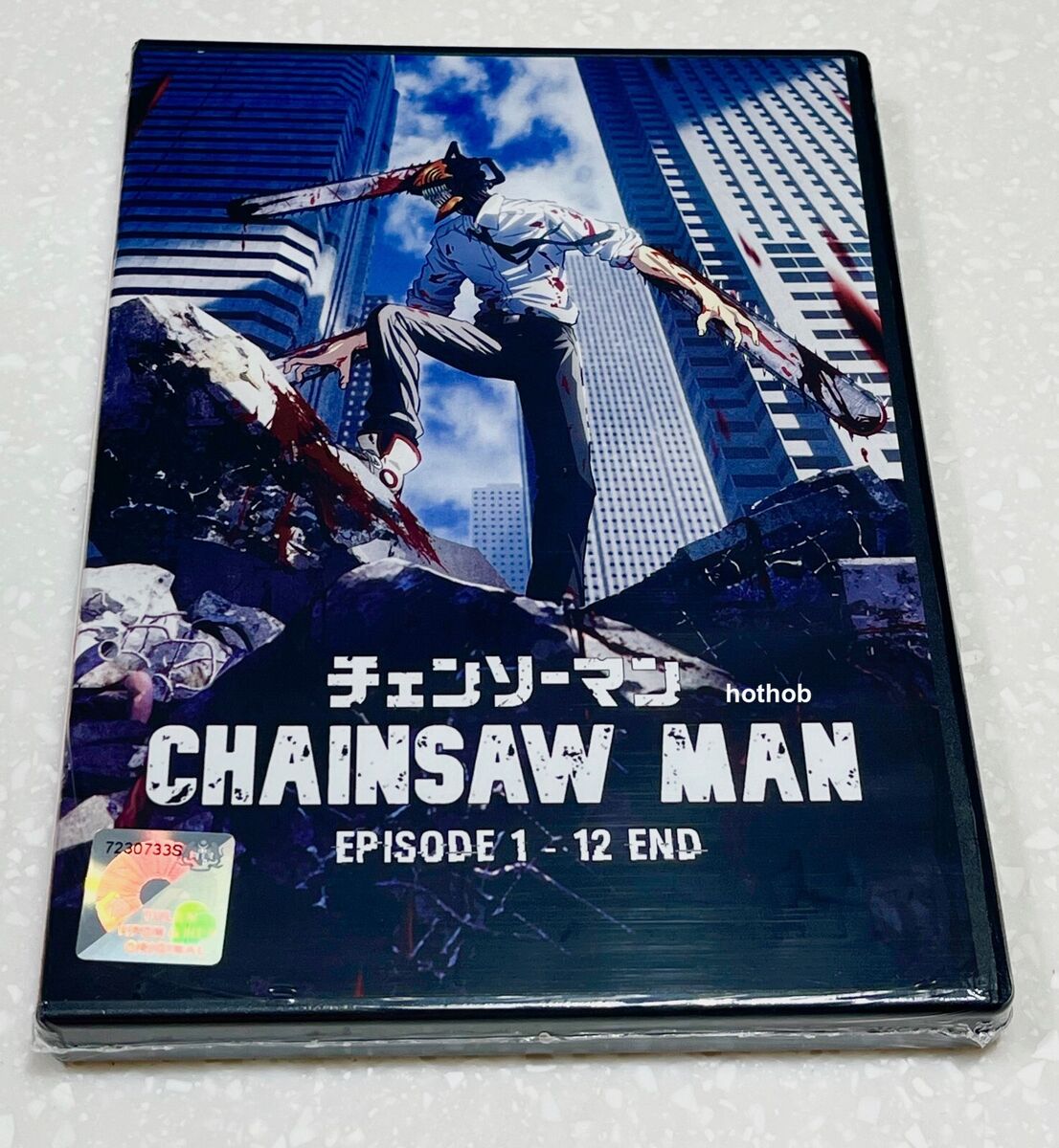 Chainsaw Man DVD (チェンソーマン) (Ep 1-12 end) (English Dub)