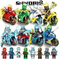Set Of 24 Pcs Ninjago Mini Figures Kai Jay Sensei Wu Master Building Blocks Toys