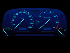 LETRONIX LED Tachobeleuchtung Farbig Umbauset VW Golf 3 lll Polo 6n Vento Caddy