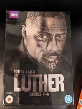 Luther Series: Seasons 1-4 7-DVD set - REGION 2 - Idris Elba