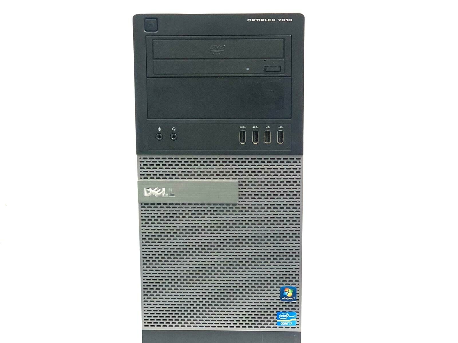 Dell OptiPlex 7010 MT Core i7 3770 3.4GHz 16GB RAM 256GB SSD 2TB