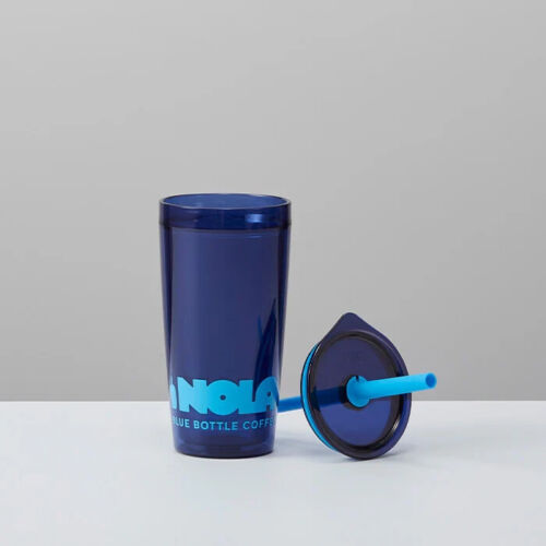 Blue Bottle Coffee Japan MiiR Collab Navy Logo NOLA Tumbler Water 16oz 473ml