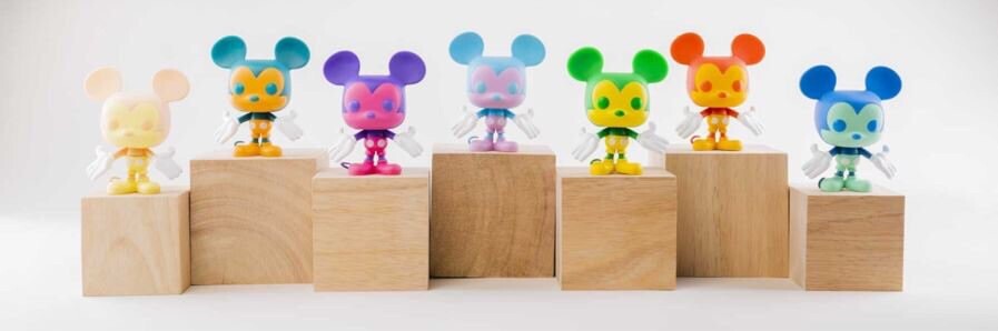 2019 Funko POP! Disney 90th Anniversary Mickey Mouse Set of (Funko Shop  Exc)