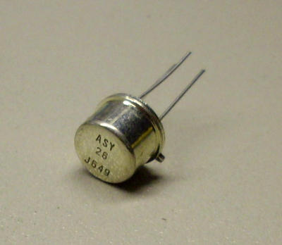 1 Stück ASY26 / ASY 26 PNP Germanium Transistor 300mA / 25V (M1823)