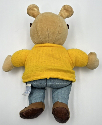 Peluche vintage Arthur 10" Arthur the Aardvark 1995 peluche Eden Toys - Foto 8 di 15