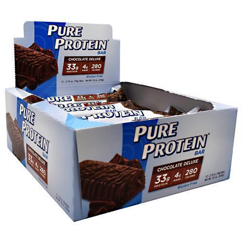 Worldwide Sports Nutrition Pure Protein Bar Chocolate Deluxe 12 Bars ...