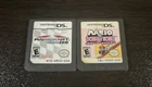 Mario Kart & Mario Vs Donkey Kong DS Nintendo DS Bundle Lot Of 2 Authenic NES C