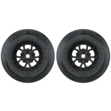 Pro-Line Pomona Drag Spec SC 2.2/3.0 Black Wheels for Slash 2WD Rr & 4x4 Fr/Rr