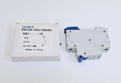 Chint NB1-63 D2 Miniature Circuit Breaker (Lot of 3 pcs)
