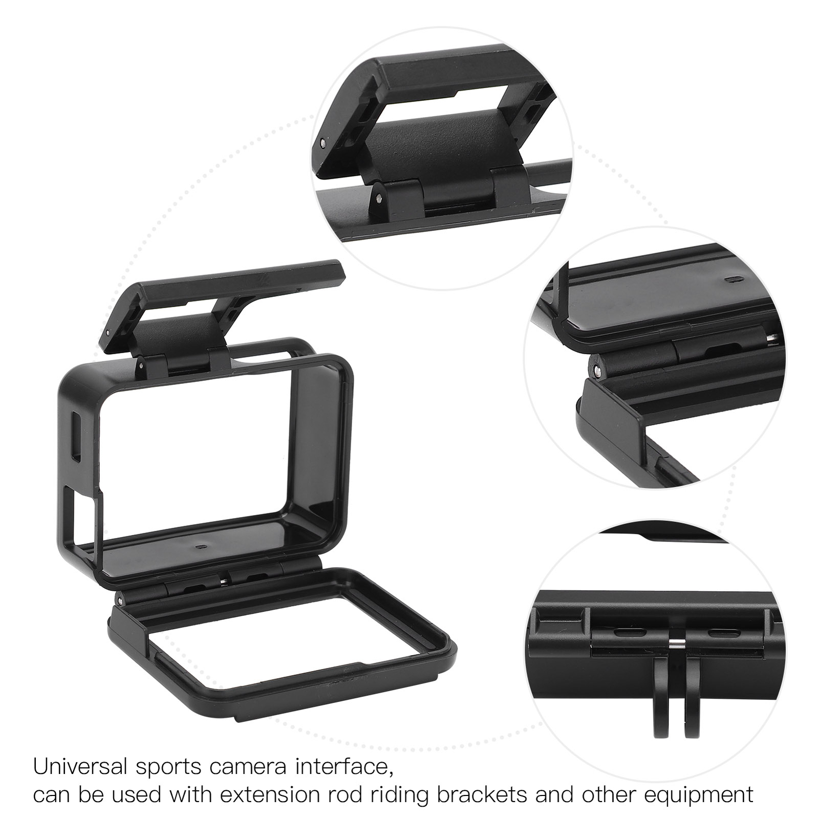 SJ10 Action Camera Frame Mount Case with Accessory Kit-image