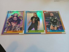 2021 Topps WWE Heritage Rainbow Foil singles