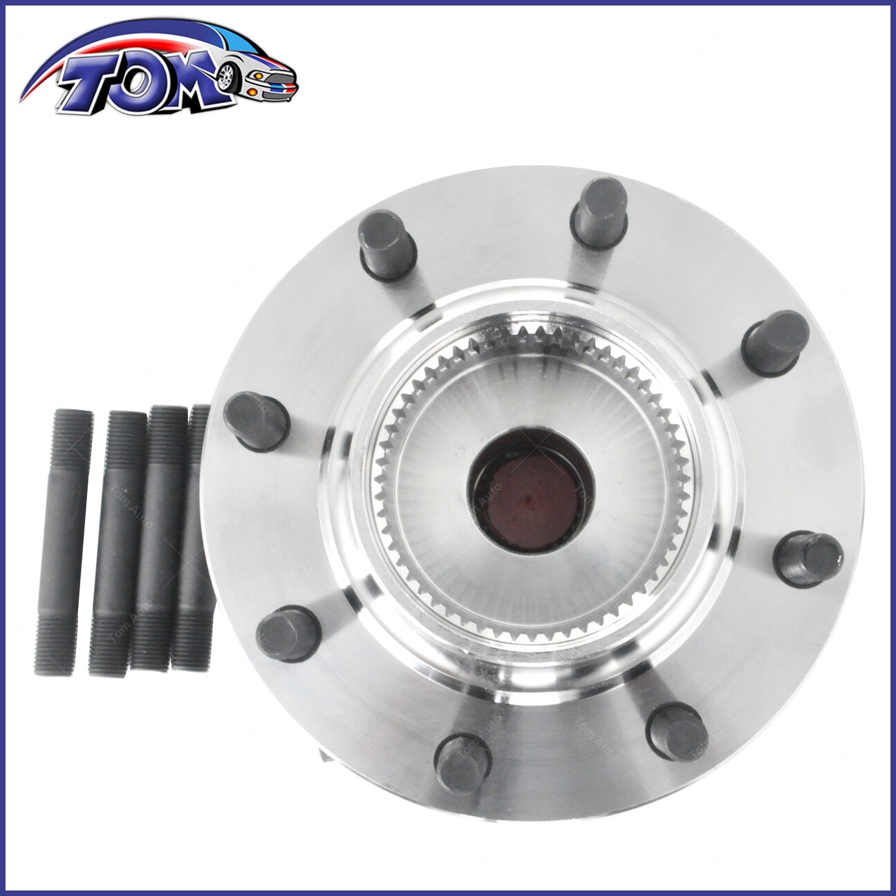 2pcs Front Wheel Hub and Bearing Assembly for Ford F-250 F-350 F-550 ...