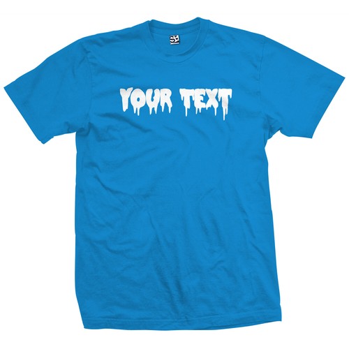 Youth Custom Creepy T-Shirt | Scary Bloody Halloween Girls Boys Kids Tee Shirt - Picture 14 of 52