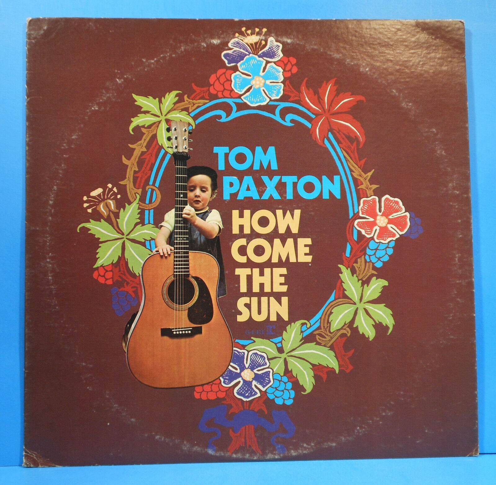 TOM PAXTON HOW COME THE SUN LP 1971 WHITE LABEL PROMO GREAT CONDITION! VG++/VG!!