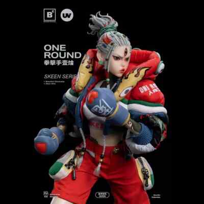Underverse 1/6 SKEEN One Round Action Figures Model Limited Boy In Stock