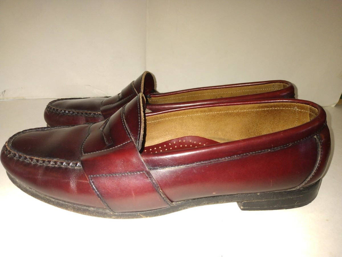 Cole Hahn Men\'s‎ Brown Leather Penny Loafers. Size 8M Cole Haan Howland Penny Loafers Driving Slip | Mercari main image 3