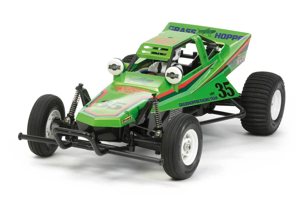 Tamiya 300047348 1:10 RC The Grasshopper 2005 Candy Green Edition Buggy Spar-Set - Bild 2 von 3