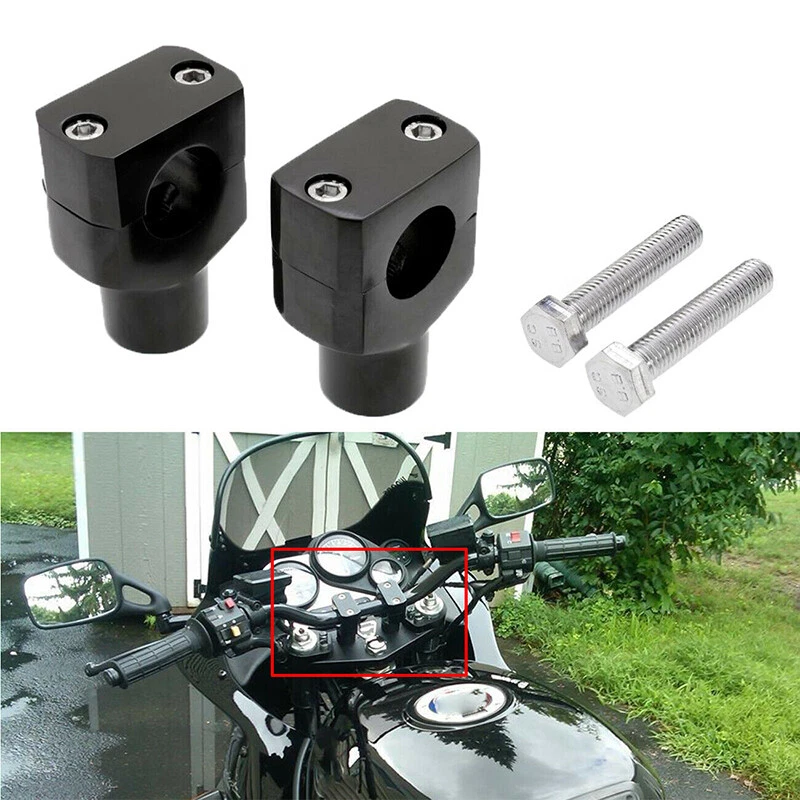 Motorcycle Handlebar Risers Mount For Honda Interceptor 1000 500 700 Magna 700 Foto 2 de 4