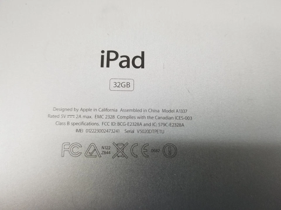 Paquete Apple iPad 1ª Generación A1337 32GB Y Apple iPad 2 A1396 16GB Foto 4 de 4