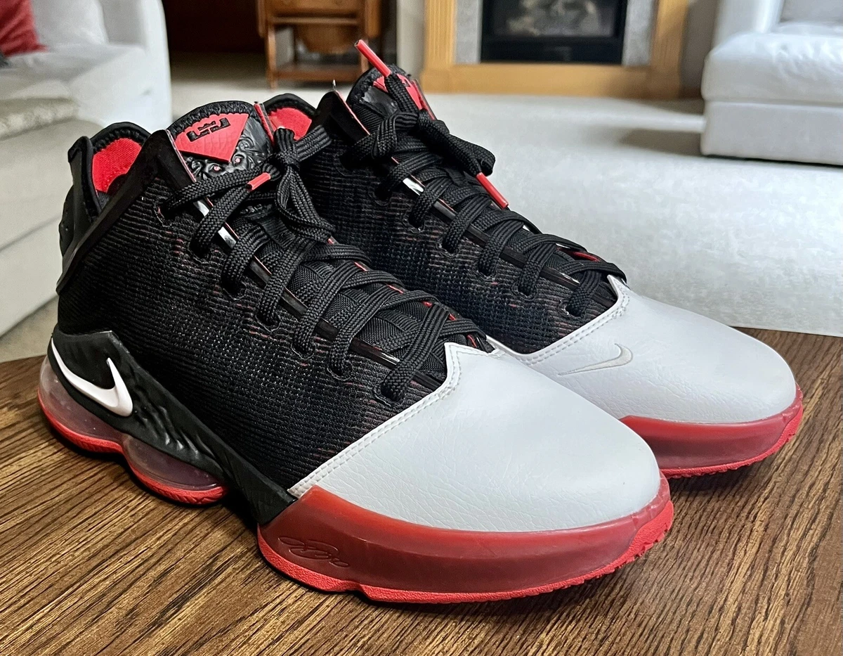 Nike lebron outlet black red