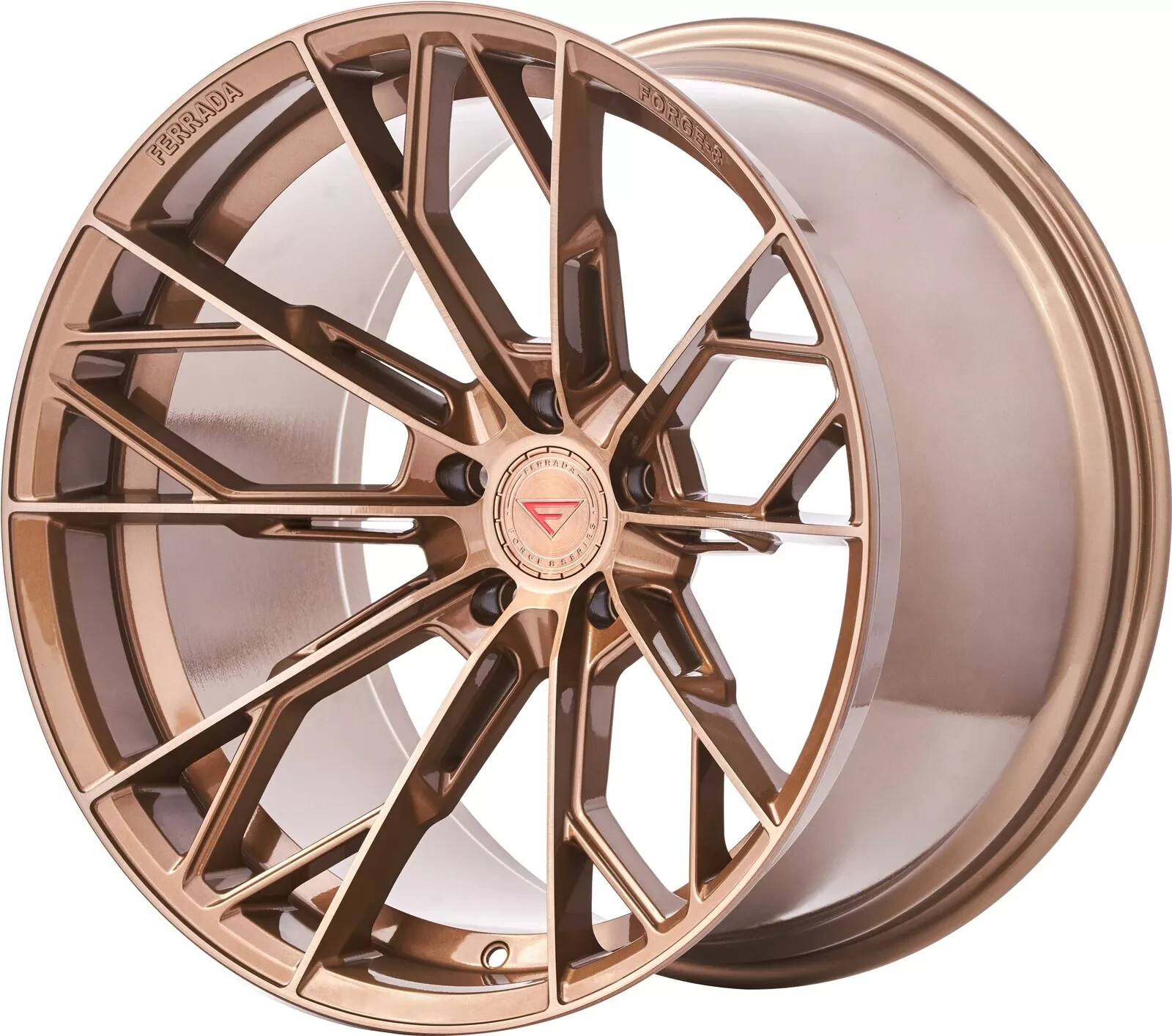 20'' FERRADA FR11 BRUSHED COBRE STAGGERED CONCAVE WHEELS FOR AUDI R8 20x9 20x11