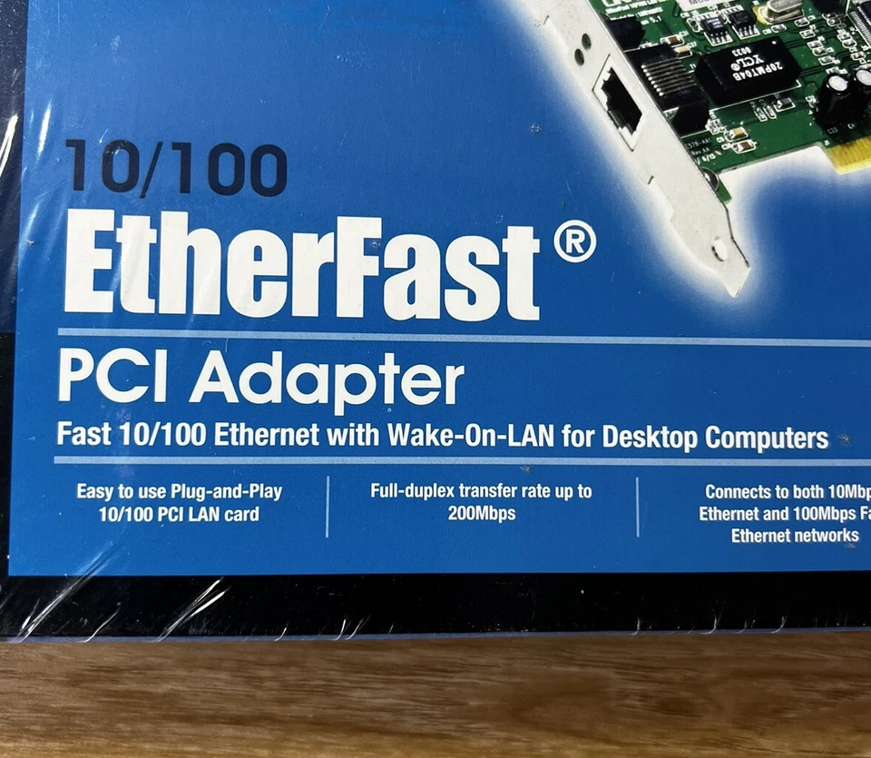 Linksys 10/100 Etherfast PCI Adapter with Wake-on-LAN for Desktop Computers - Image 4 of 4