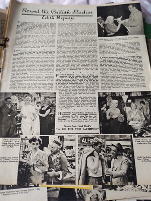 Sk46 Ephemera 50er Jahre Filmartikel Diana Dors A Kid For Two Farthings