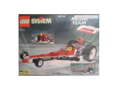 Lego Team Model 5533 Team Red Fury Octan Drag Racing Racer New