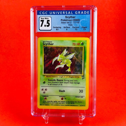 Scyther graded CGC 7.5 for sale on eBay