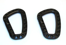 Tactical Carabiner x2, Prepping, Airsoft, Skirmish, TEOTWAWKI, Bushcarft