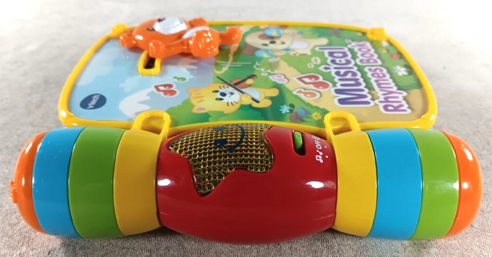 Vtech Musical Rhymes Book Musical Interactive Book Nursery Rhymes Toy - Image 3 of 4
