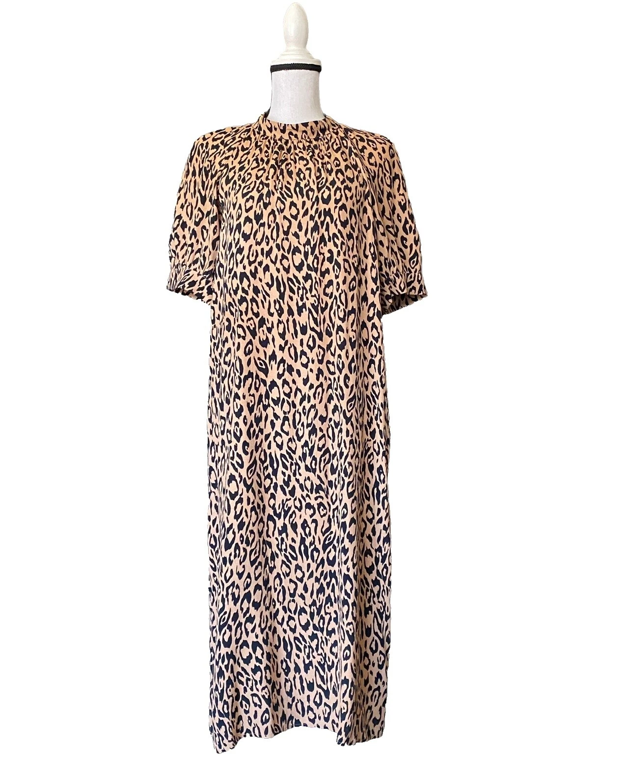 Anthropologie Women's Short Sleeve Midi