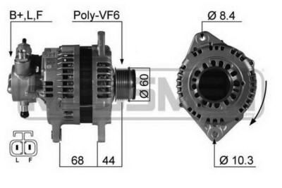 Frankberg 100A Alternator Compatible With Astra H L48 1.9L Diesel 2004-2010 Insignia A G09 2.0L Diesel 2008-2017 Zafira Tourer C P12 2.0L Diesel 2011-2024 Replaces 13229990